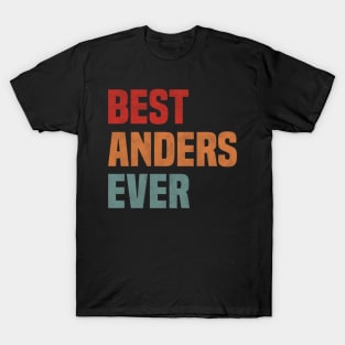 Best Anders Ever retro T-Shirt